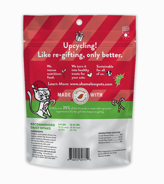 Kitty Cane Crunchy Cat Treats 2.5oz - Cranberry & Chicken